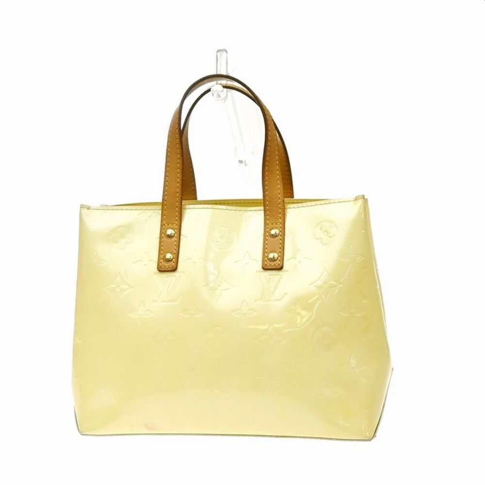 Louis Vuitton Robert Wilson Reade Vernis Yellow Patent_Leather Tote Bag Bag